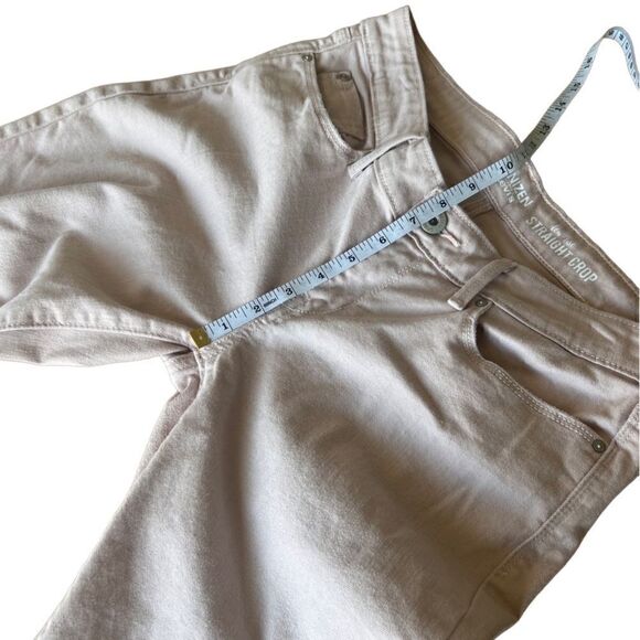 Denizen from Levi’s, low rise straight crop denim jeans, blush, size 29 - Picture 12 of 13